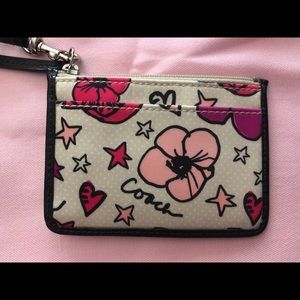 Pink Coach Wallet